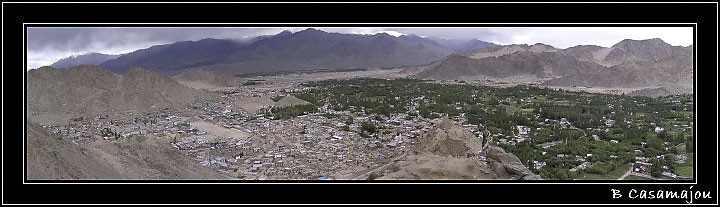 pano Leh.jpg - Vue de Leh, capitale de Ladakh